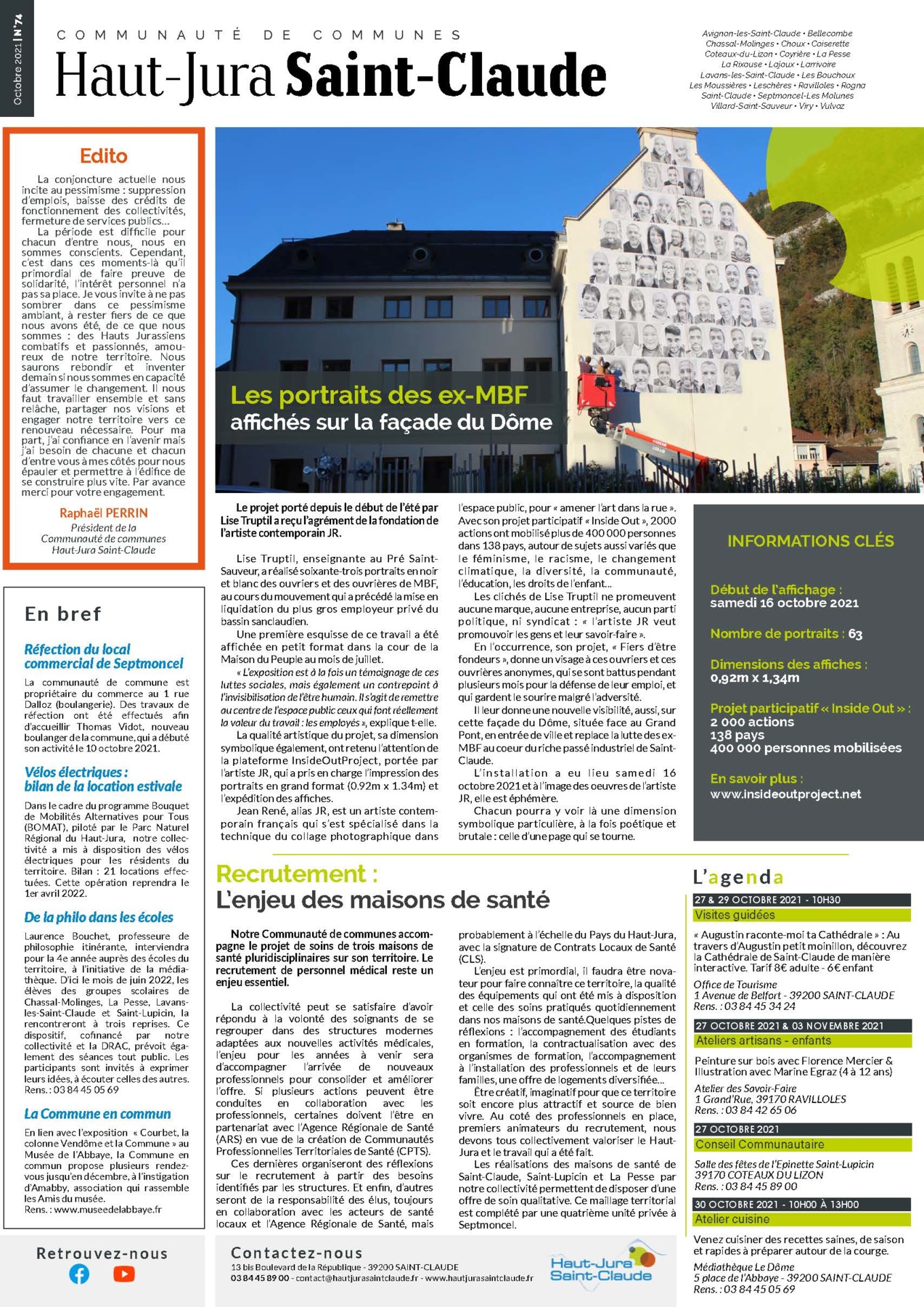 Lettre Infos N°74