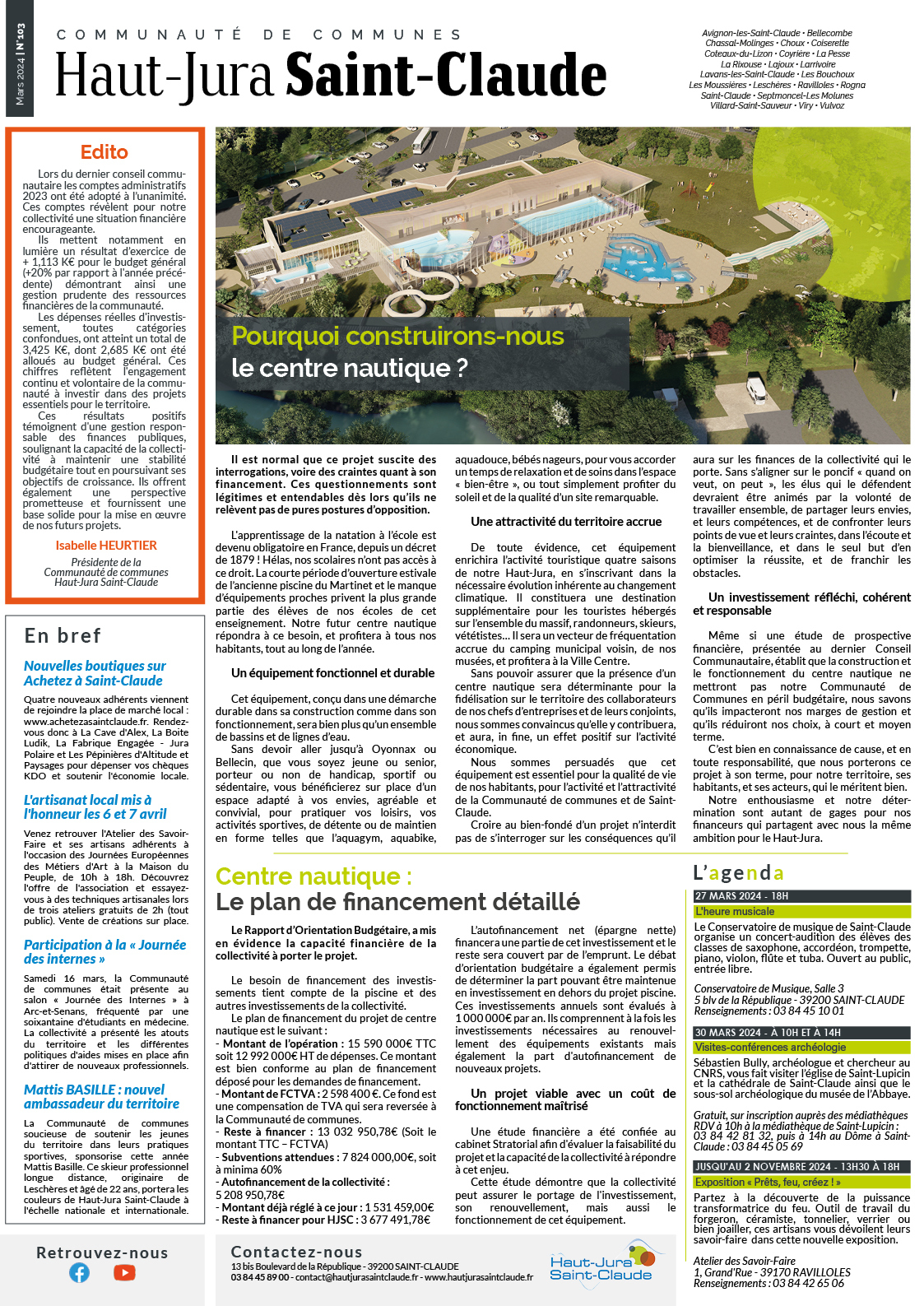 Lettre Infos N°103