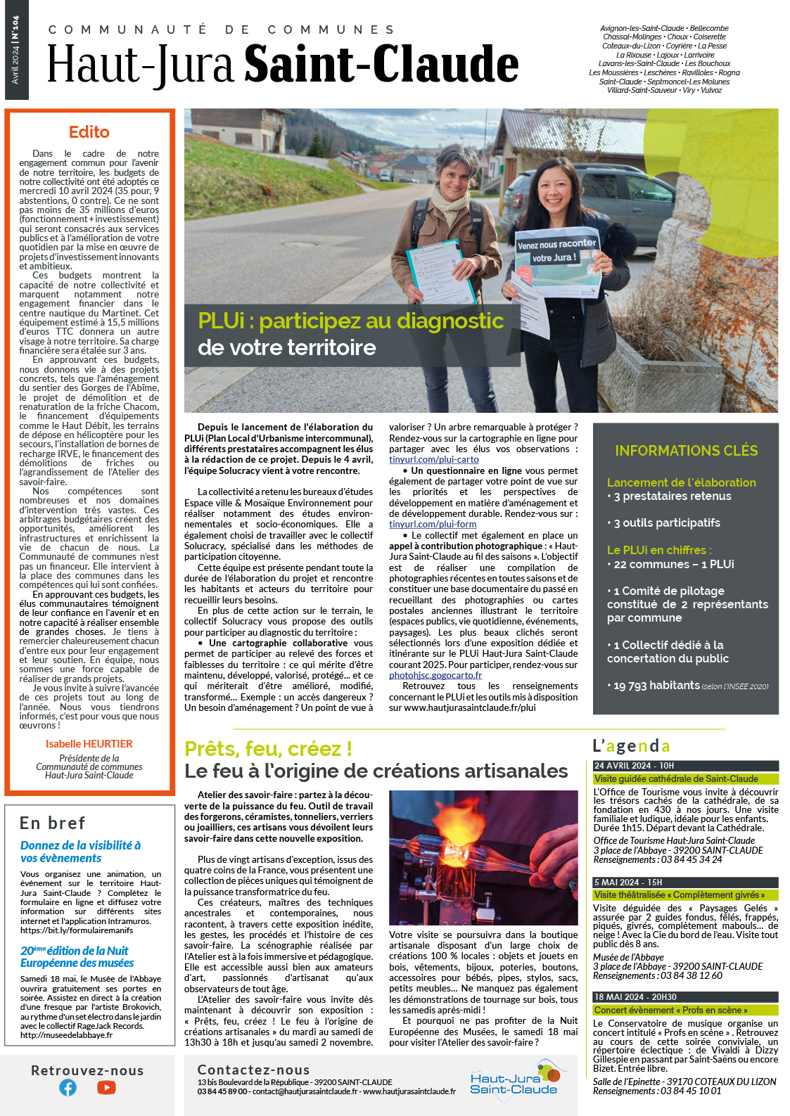 Lettre Infos N°104