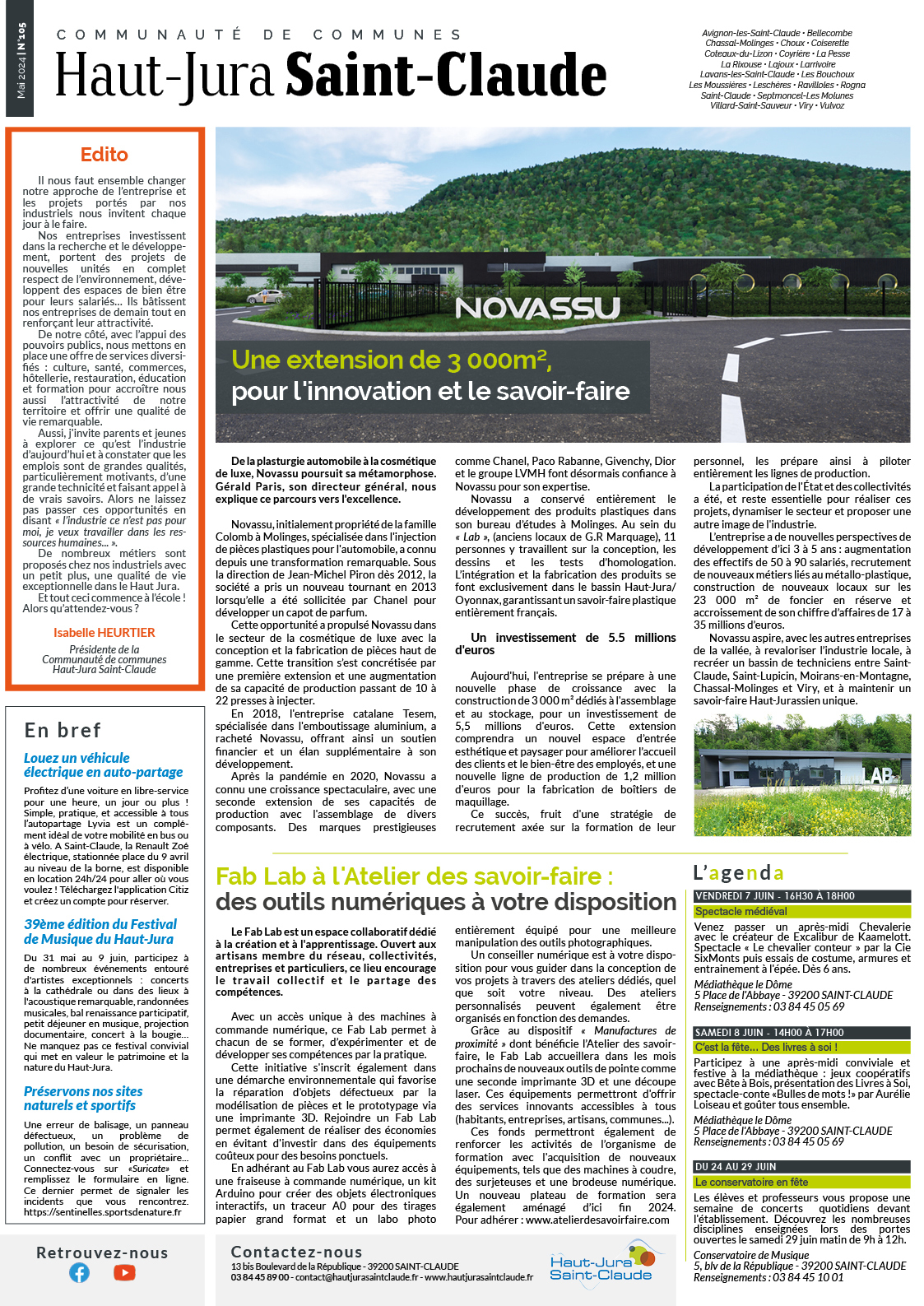 Lettre Infos N°105
