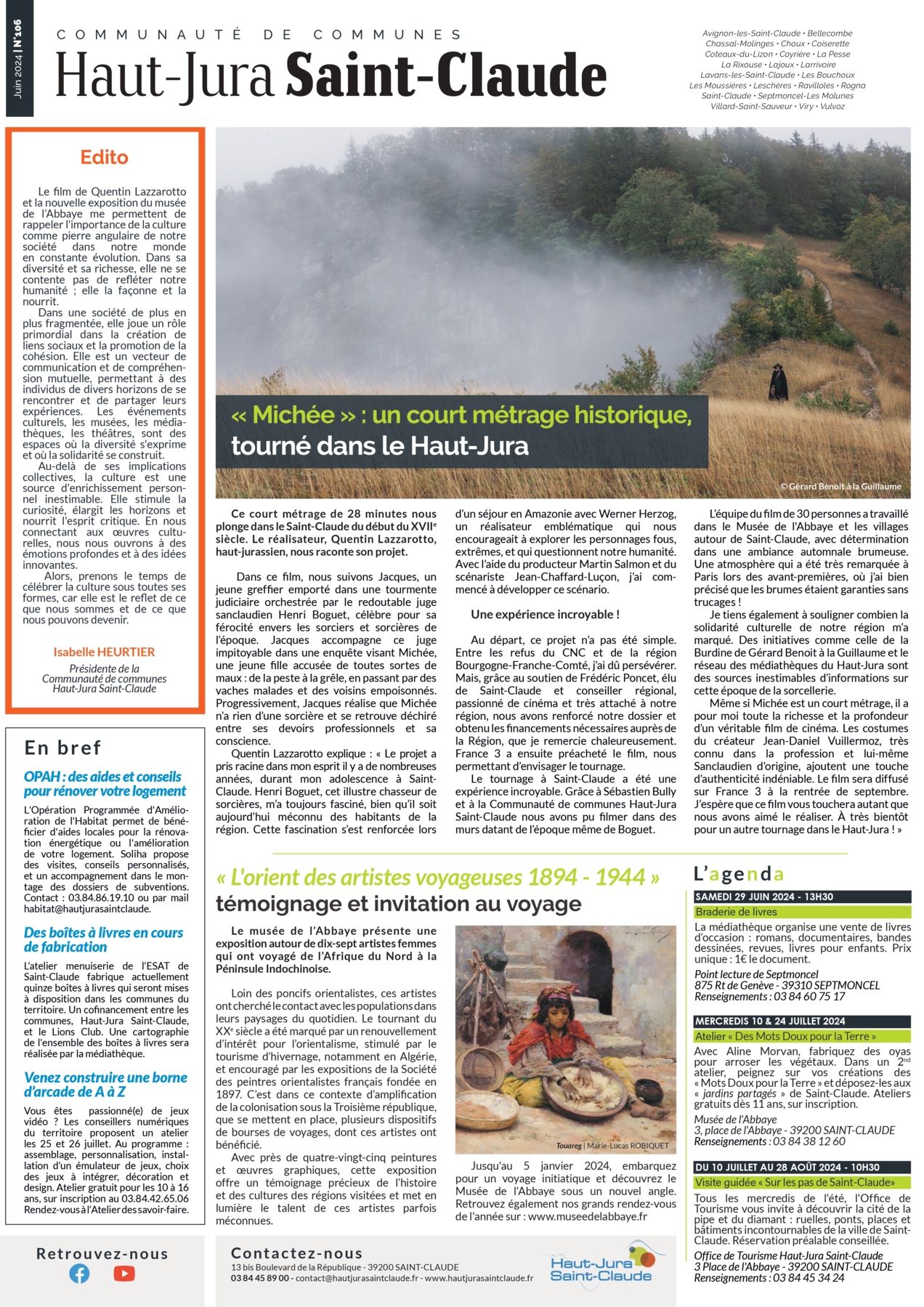 Lettre Infos N°106
